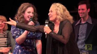 Carole King Surprises Cast of Broadway Musical quotBeautifulquot [upl. by Shanks]